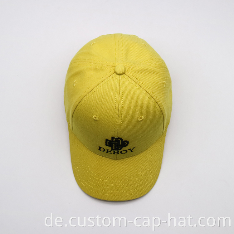 Yellow Baseball Cap